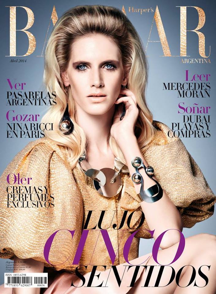 Cover Harper's Bazaar abril 2014, Lo nuevo Fibras Preciosas