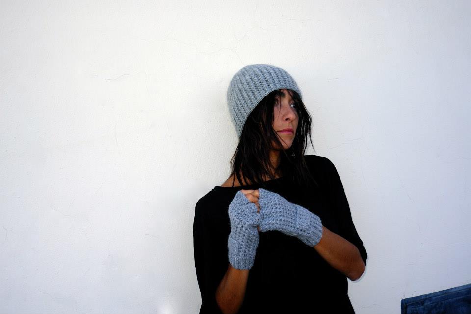 Pash hat, Relmu short mittens, Maydi, wool, natural fibers, knitwear, handmade, buenos aires, contemporary design, timeless garments, tejidos, lanas